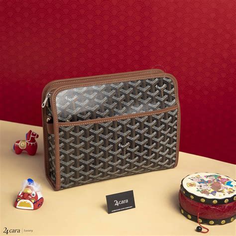 goyard pouch clutch|goyard evening bags.